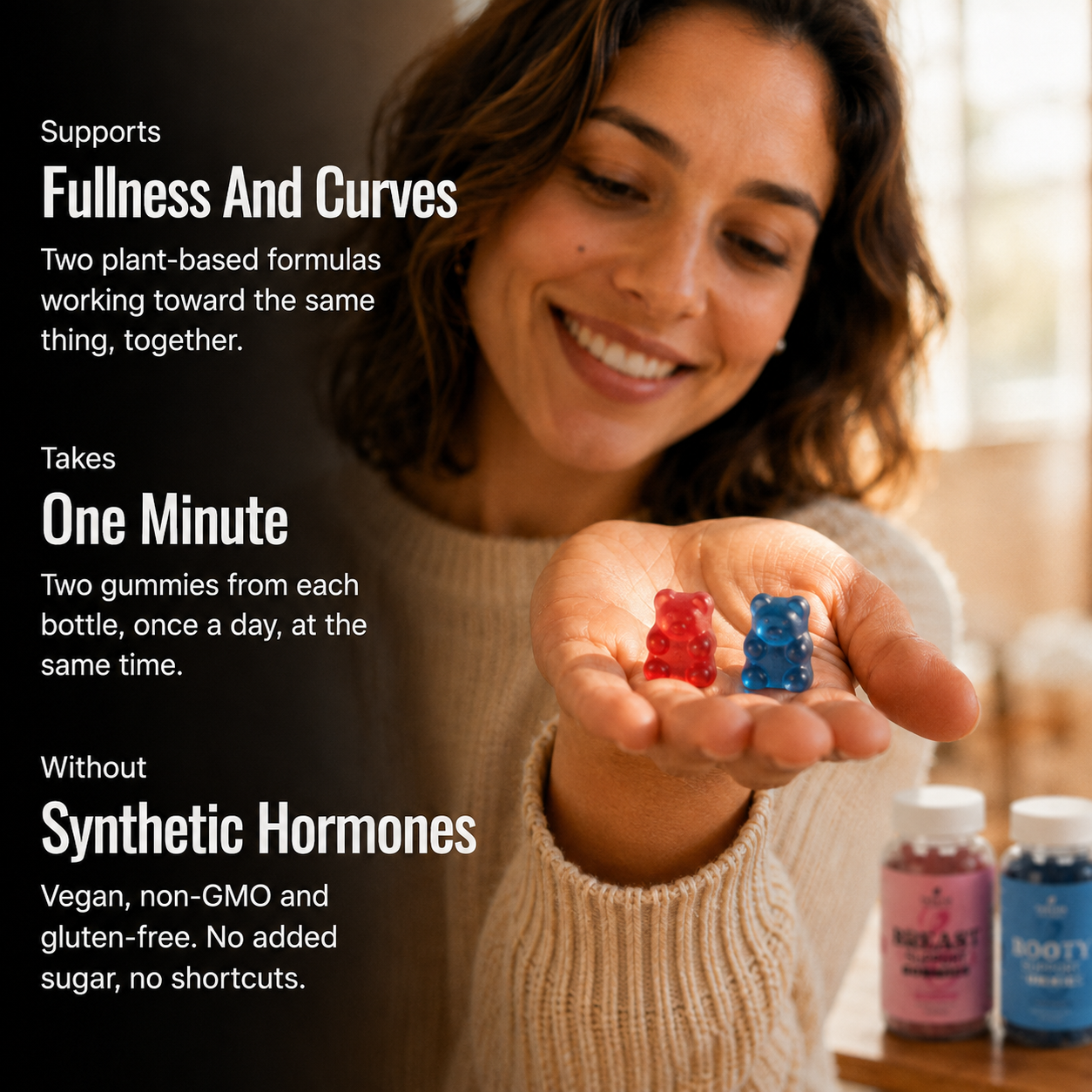 Purevia Naturals™ Booty & Breast Support Gummies