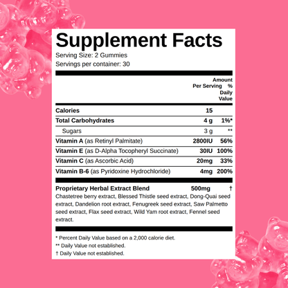 Booty & Chest Support Gummies
