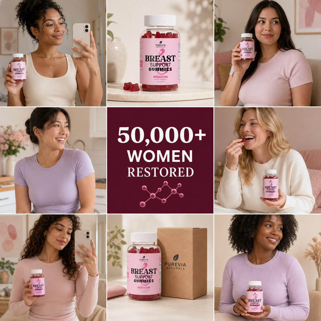 Breast Support Gummies