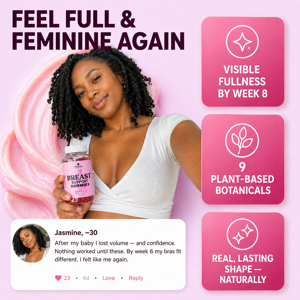 Breast Support Gummies