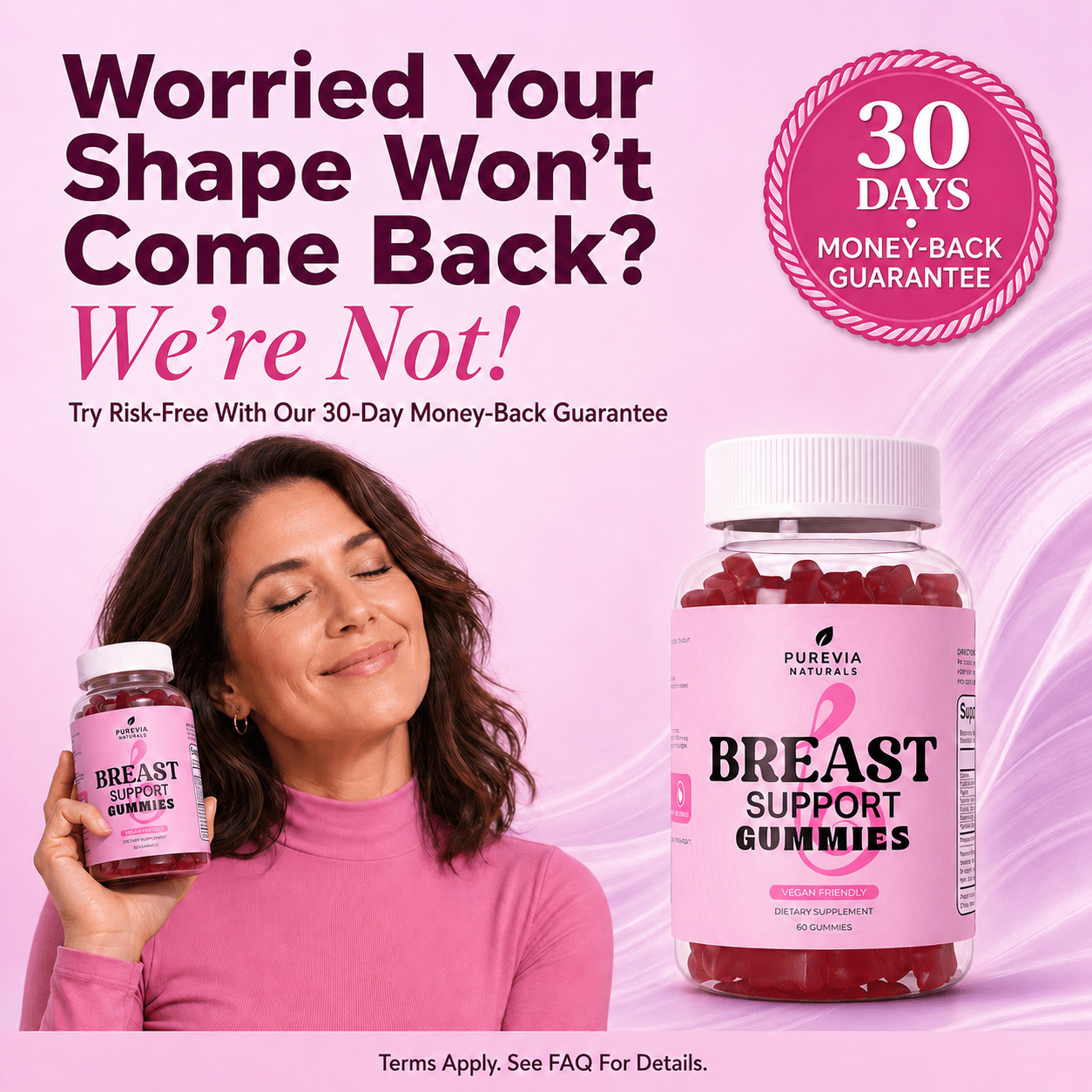 Purevia Naturals™ Breast Support Gummies