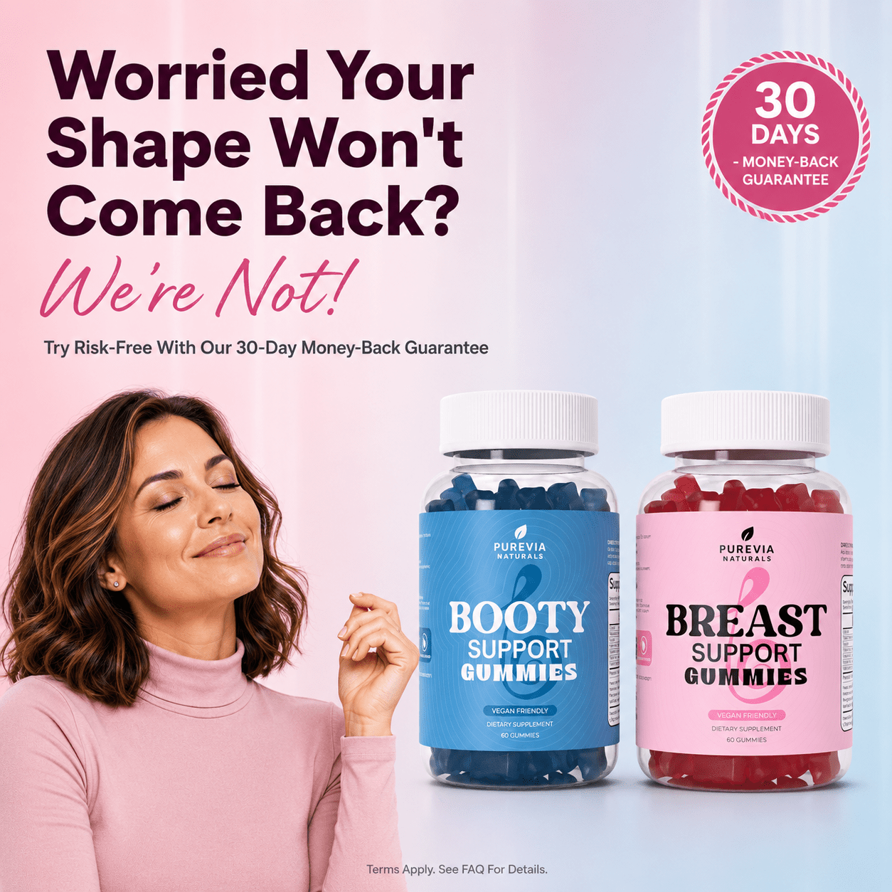 Booty & Breast Support Gummies (Post Pregnancy)