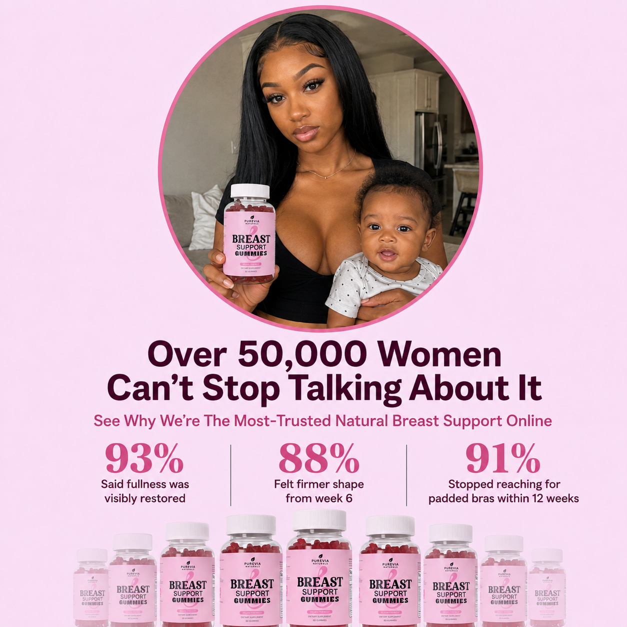 Purevia Naturals™ Breast Support Gummies