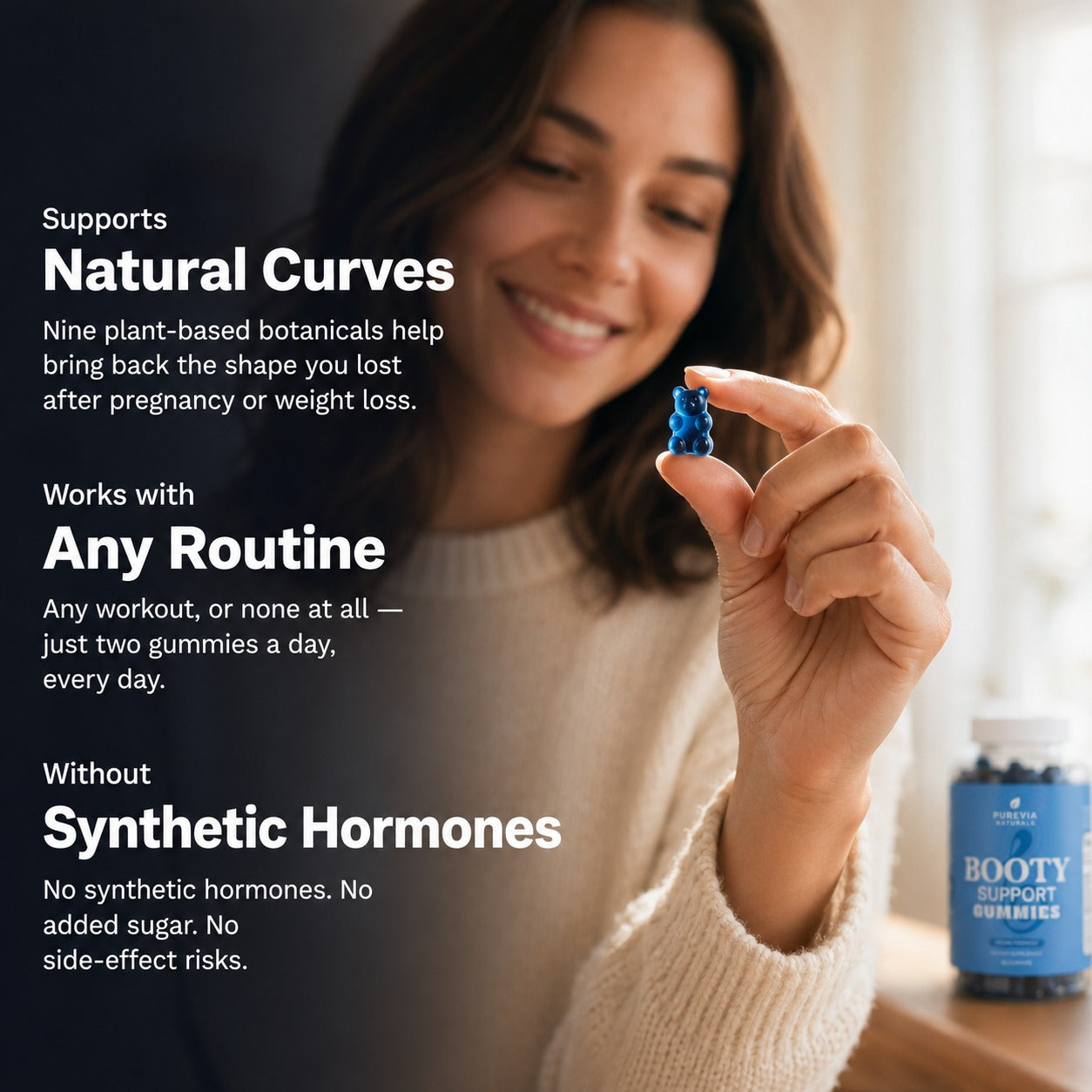 Purevia Naturals™ Booty Support Gummies