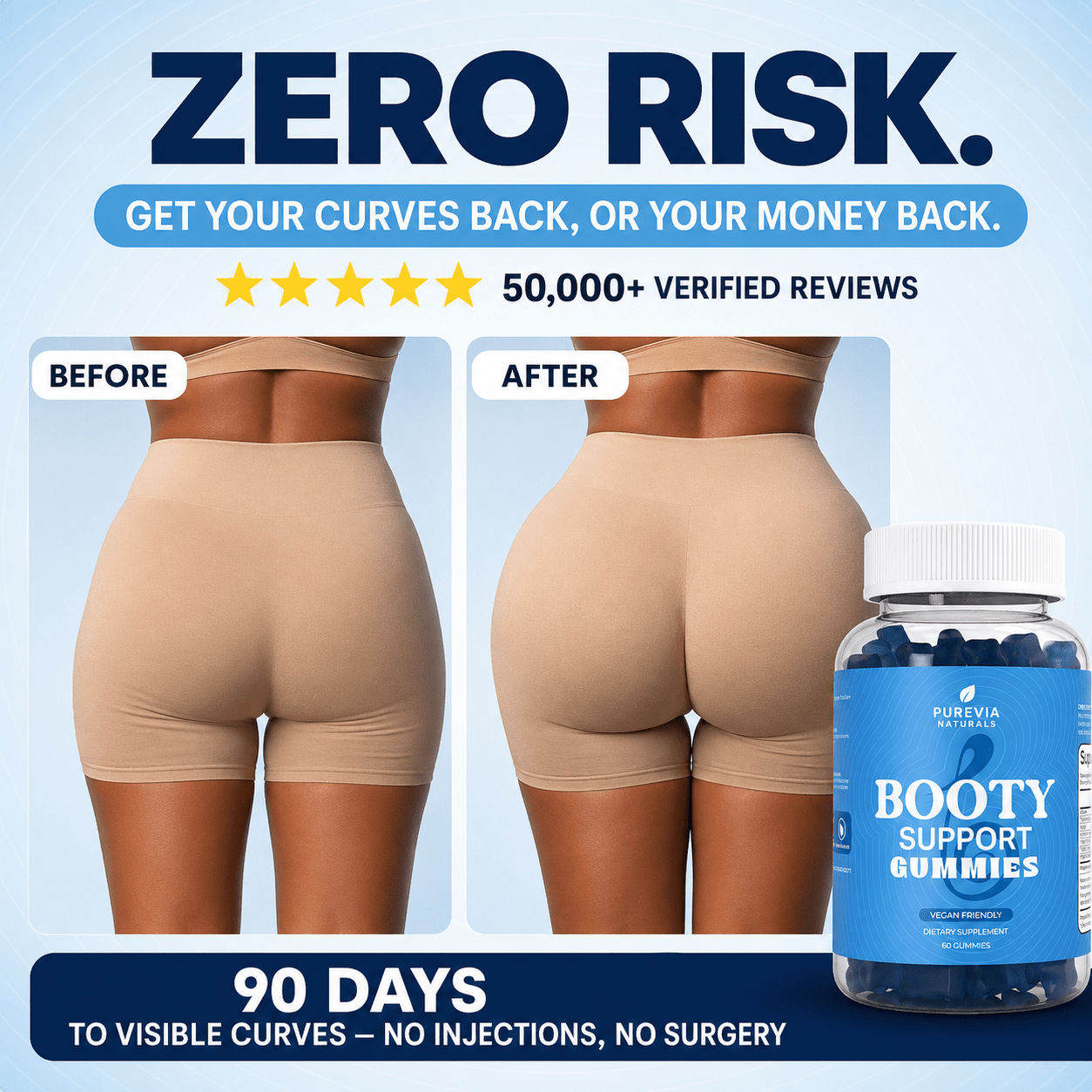 Purevia Naturals™ Booty Support Gummies
